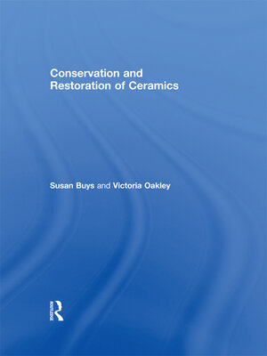 cover image of Conservation and Restoration of Ceramics